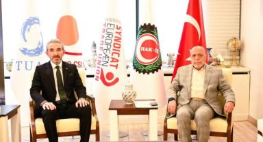 HAK-İŞ İl Başkanı Navruz’dan Genel Başkan Arslan’a Ziyaret