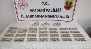 Kayseri'de 192 bin dolarlık sahte banknot ele geçirildi 