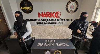 Kayseri'de 214 kilo uyuşturucu madde ele geçirildi