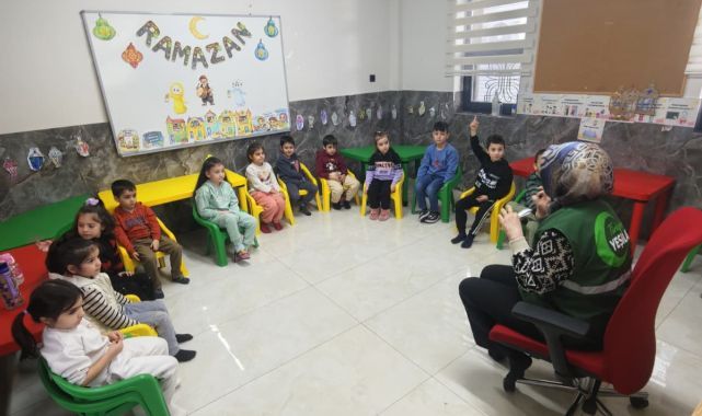 Kayseri’de 4–6 yaş Kur’an kurslarında sağlıklı yaşam etkinliği