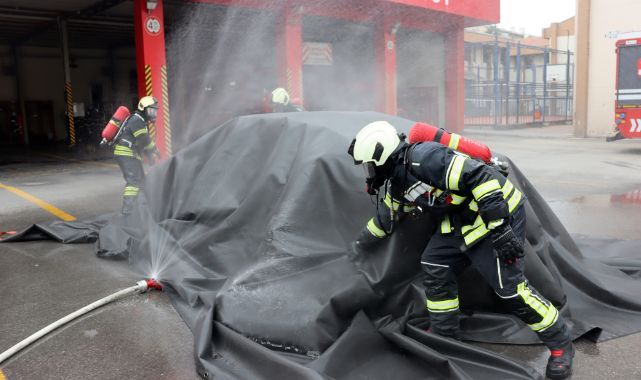 Kayseri itfaiyesi elektrikli araç yangınları için teyakkuzda