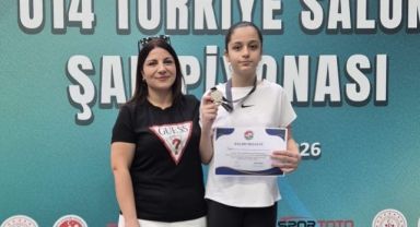 Kayserili sporcu, gülle atmada Türkiye ikincisi oldu