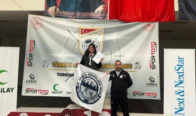 Kayserili sporcu Türkiye Şampiyonu oldu