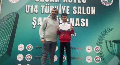 Kayserili sporcu Türkiye üçüncüsü oldu