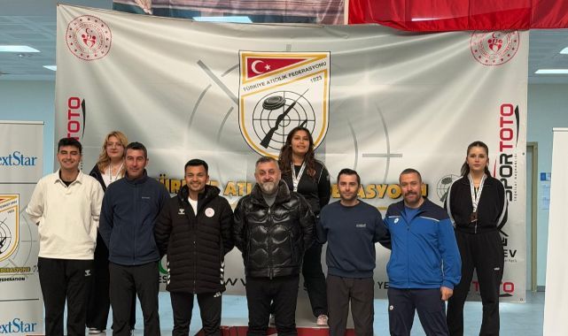 Kayserili sporcular havalı silahlar müsabakalarından 6 madalya ile döndü