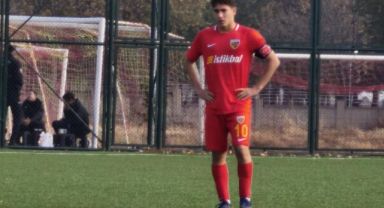 Kayserispor U-16’nın kaptanı Alper Demirayak’tan gol serisi