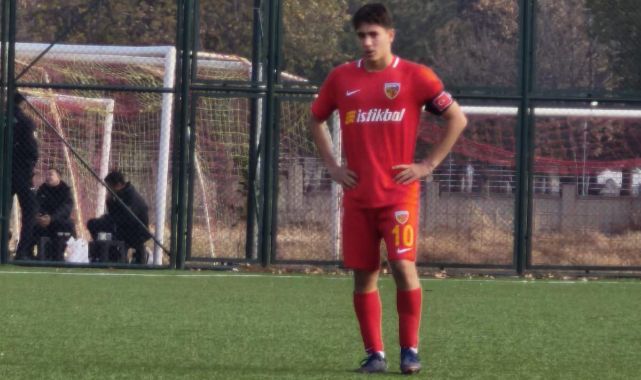 Kayserispor U-16’nın kaptanı Alper Demirayak’tan gol serisi