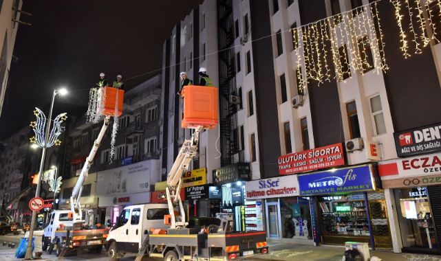 Kent merkezini aydınlatacak LED dönüşüm çalışmaları başladı