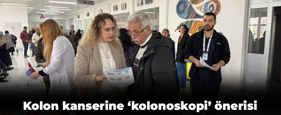 Kolon kanserine ‘kolonoskopi’ önerisi