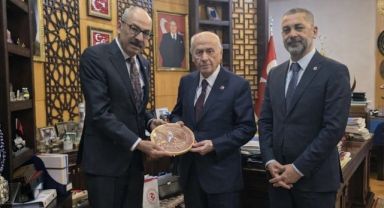 KTO Başkanı Gülsoy'dan MHP Genel Başkanı Bahçeli'ye ziyaret