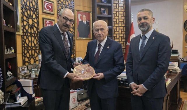 KTO Başkanı Gülsoy'dan MHP Genel Başkanı Bahçeli'ye ziyaret