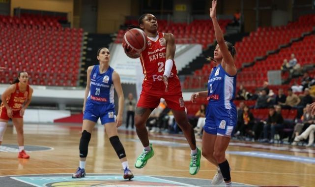 Melikgazi Kayseri Basketbol ligi 8. sırada tamamladı