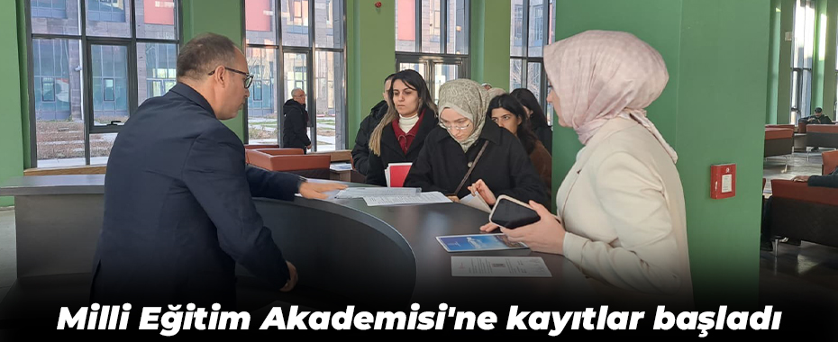 Milli Eğitim Akademisi'ne kayıtlar başladı