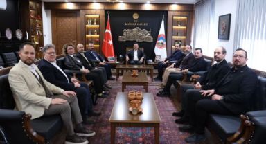 MMO Şube Başkanı Varol’dan Vali Çiçek’e ziyaret