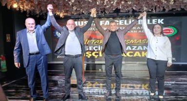 Özçelik-İş Sendikası Kayseri Şube Başkan adayı Çelikbilek, işçilerle iftarda buluştu