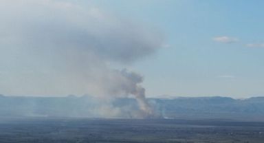 Sultan Sazlığı Milli Parkı’nda yangın