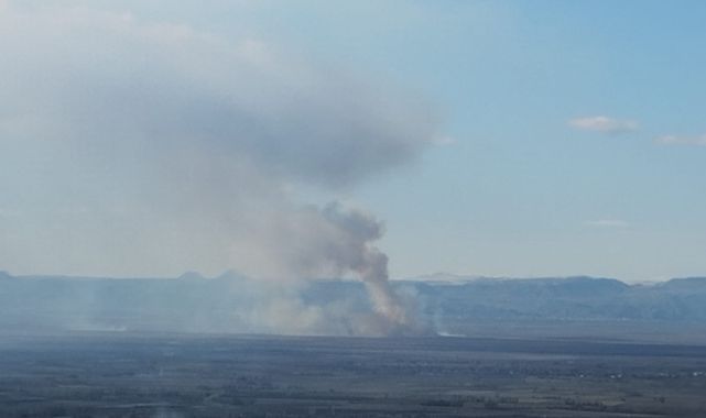 Sultan Sazlığı Milli Parkı’nda yangın