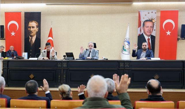 Talas Belediye Meclisi’nde oy birliği, yatırımda kararlılık