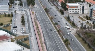 Talas Bulvarı 5 şeritli yeni haliyle hizmete açıldı