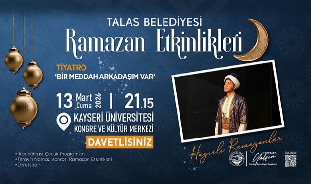 Talas'ın Ramazan etkinliklerinde son hafta heyecanı