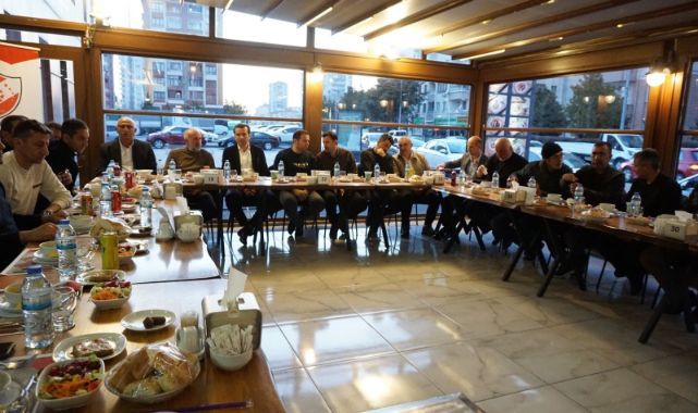 TFSKD Kayseri Şubesi iftarda bir araya geldi