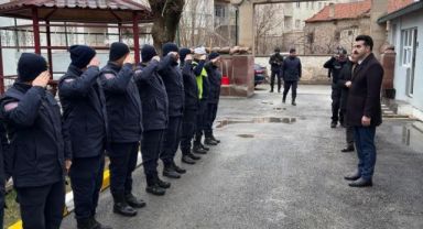 Tomarza’da güvenlik güçleriyle bayramlaşma ziyareti