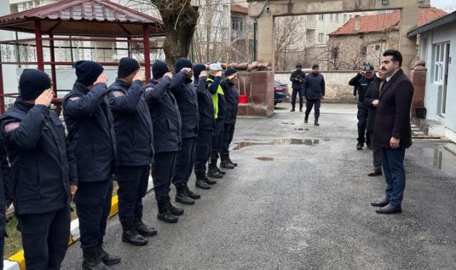 Tomarza’da güvenlik güçleriyle bayramlaşma ziyareti