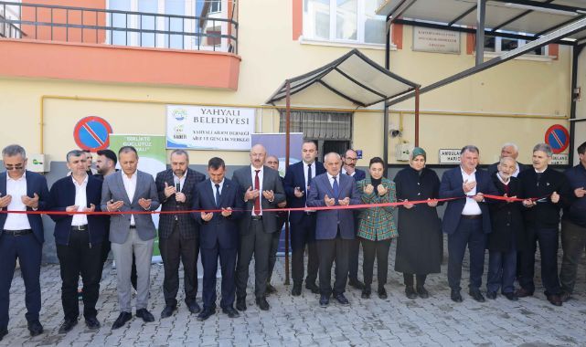 Yahyalı Ailem Derneği hizmete açıldı