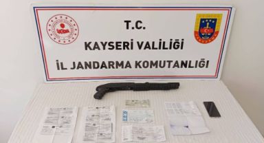 Yeşilhisar’da tefecilik yapan 1 kişiye gözaltı