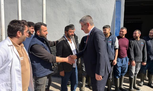 AK Parti’li Çopuroğlu: Üreticilerimizle birlikte çalışmayı sürdüreceğiz