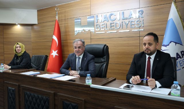 Hacılar'da bir yıllık çalışmalar masaya yatırıldı