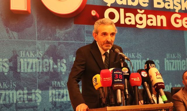 Hizmet-İş Sendikası Kayseri Şubesi’nde Başkan Yavuz Navruz güven tazeledi