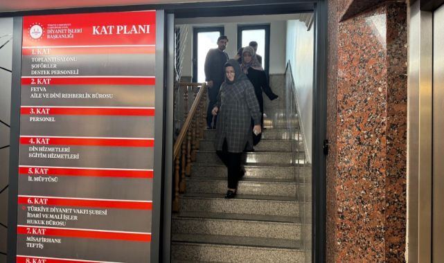 İl Müftülüğü’nde yangın tatbikatı