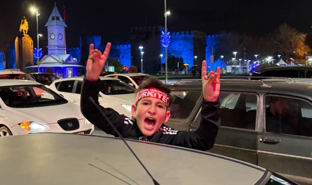 Kayseri’de milli sevinç