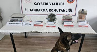 Kayseri'de uyuşturucu operasyonu: 2 gözaltı