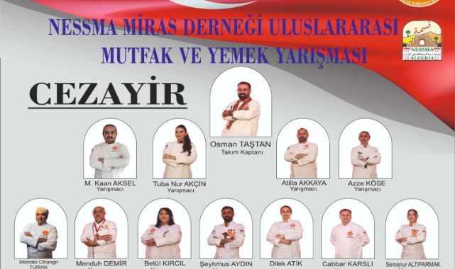 Kayseri mutfağı Cezayir’de yarışacak