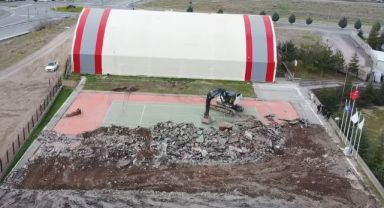 Kayseri’ye yeni kapalı tenis kortları yapılıyor