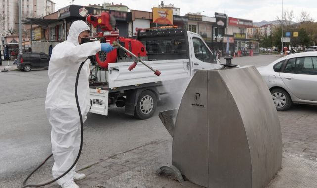 Melikgazi’de haşeresiz ve sivrisineksiz bir yaz için ilaçlama yapıldı