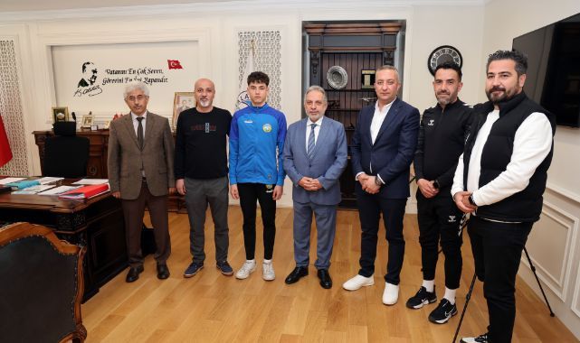 Talas sporcu fabrikasında milli gurur